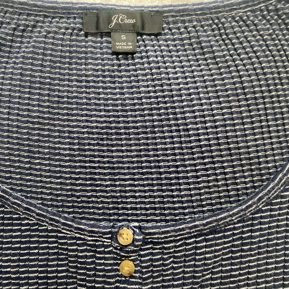 J.Crew Ribbed Henley - Picture 4 of 4
